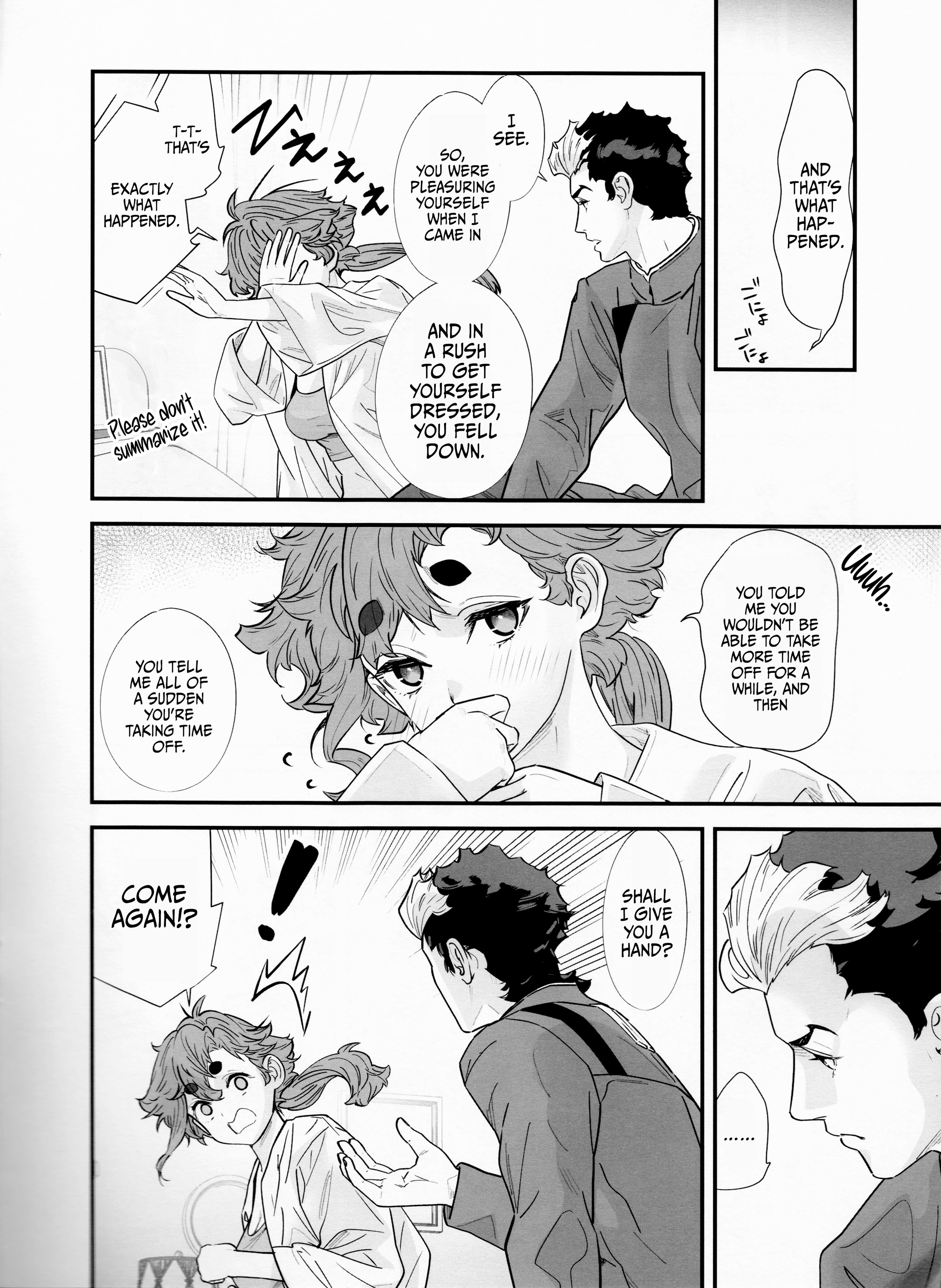 Hentai Manga Comic-Please Have Some Moderation With your Sense Of Responsibility, Okay?-Read-11